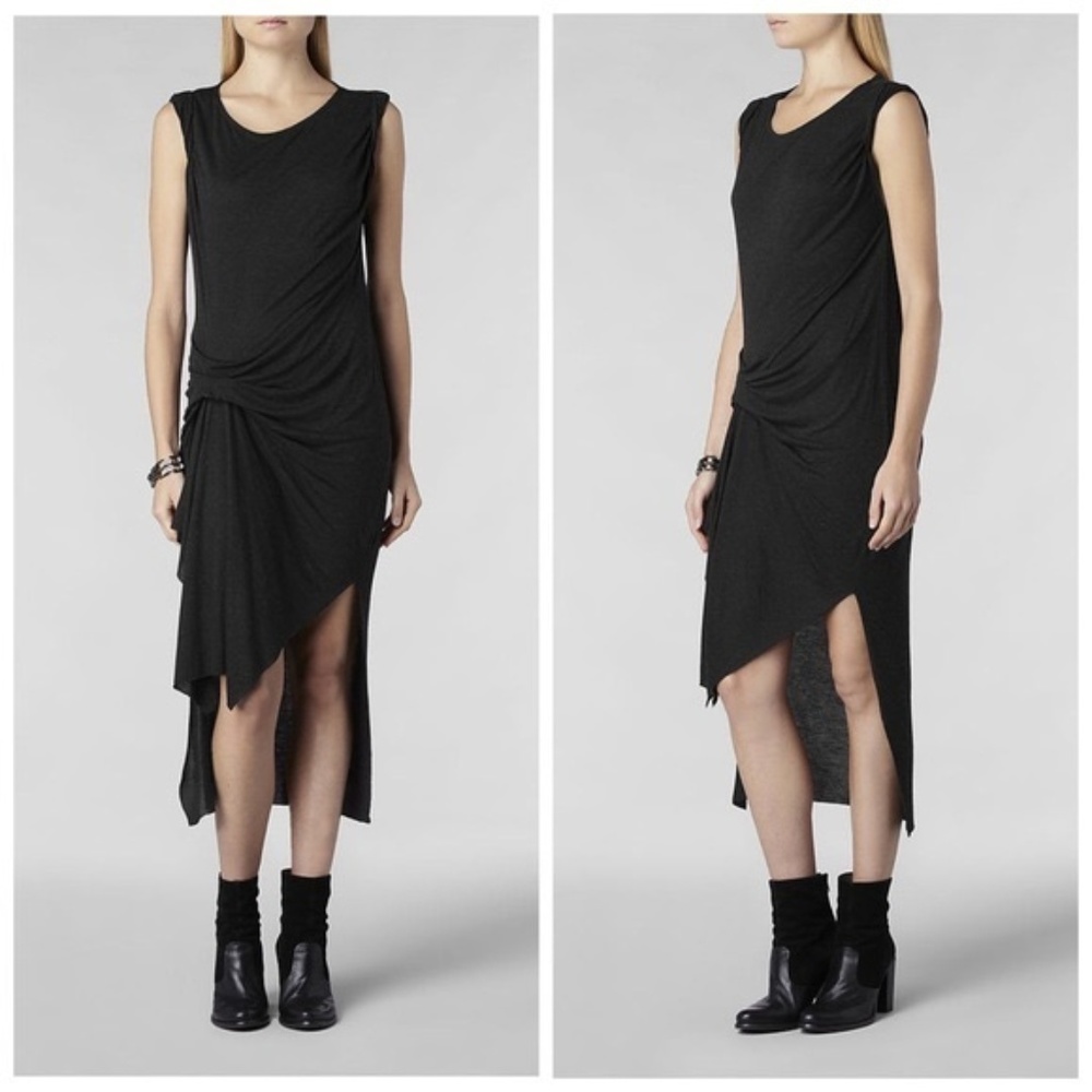 🚫SOLD🚫 All Saints Riviera Dress, Dark Grey